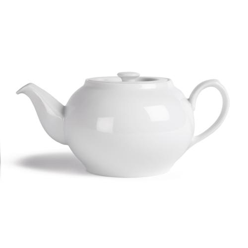 Royal Porcelain Classic Teapot with Lid White - 35oz 1Ltr (Box 1)