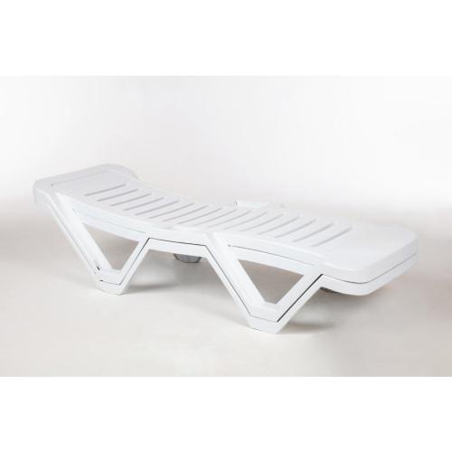 Sun Lounger Polypropylene White (Pack 2)