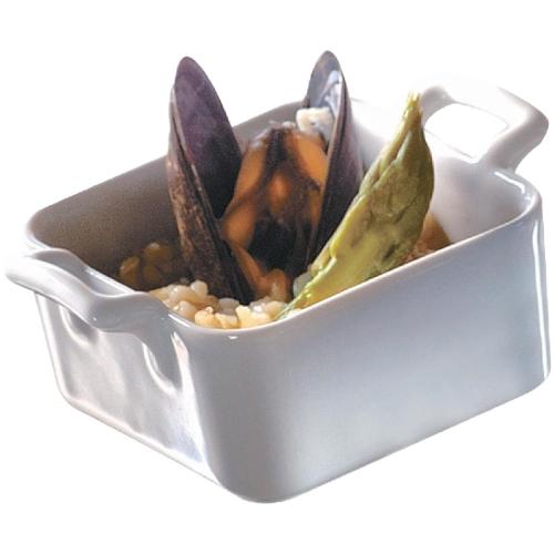 Revol Miniature Belle Cuisine Square Dish - 80ml 2.75oz 35x70x70mm (Box 6)