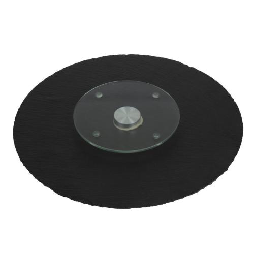 Revolving Platter Natural Slate 320mm (dia)