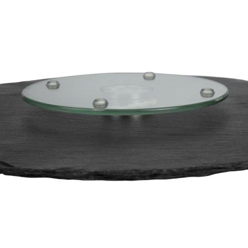 Revolving Platter Natural Slate 320mm (dia)
