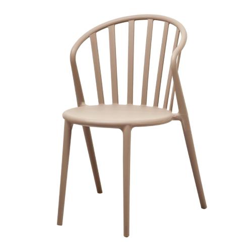 Bolero PP Arm Chair Coffee (Pack 4)