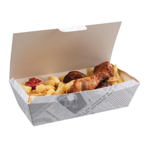 Colpac Medium Newsprint Food Box (Box 150)