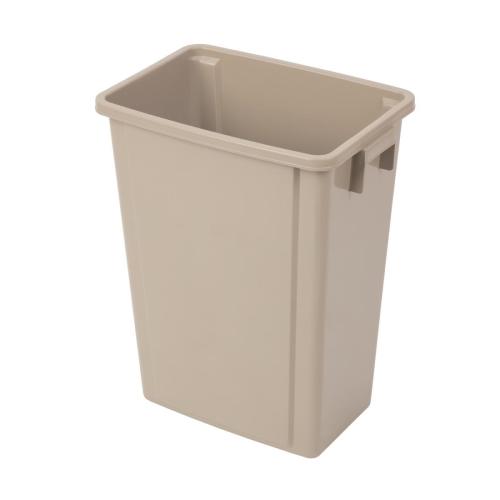 EDLP Nisbets Essentials Kitchen Bin Beige - 56Ltr