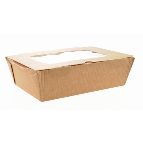 Large Food to Go Box (with Window) 185x125x60mm (Box 180)
