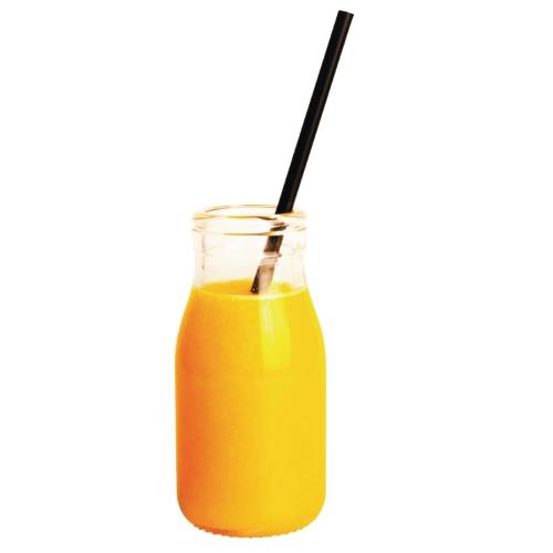 Olympia Glass Mini Milk Bottle - 200ml 6 7/10fl oz (Box 12)