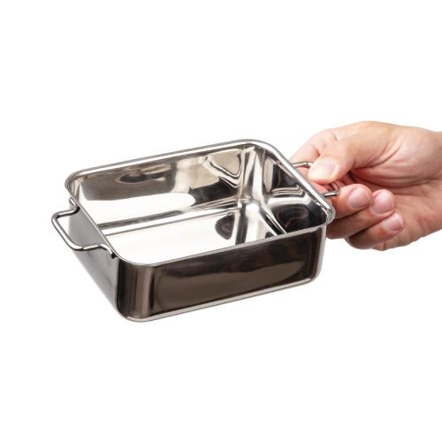 Mini Roasting Pan Stainless Steel - 150x110mm