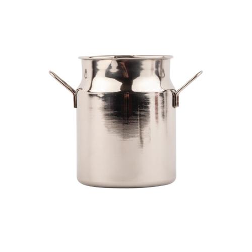 Mini Milk Churn Stainless Steel Large - 400ml 14oz 75(dia) x 105(h)mm