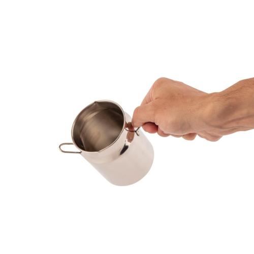 Mini Milk Churn Stainless Steel Large - 400ml 14oz 75(dia) x 105(h)mm