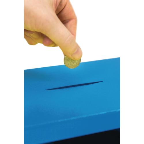 Phoenix Compact Office Safe (Blue) (Direct)