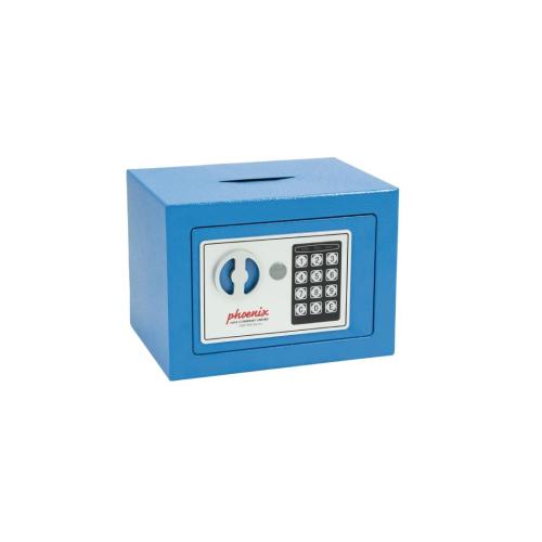 Phoenix Compact Office Safe (Blue) (Direct)