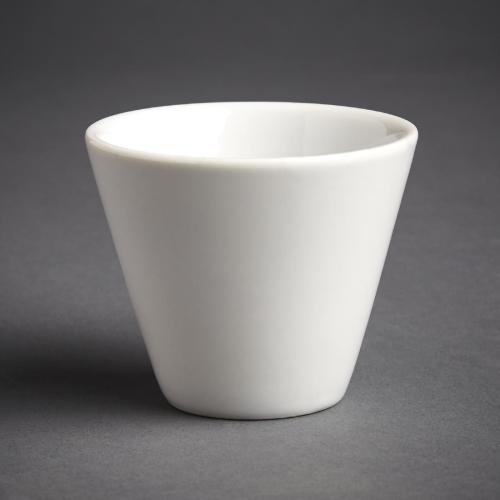 Olympia Whiteware Conical Ramekin White - 100ml 3 3/10fl oz (Box 12)