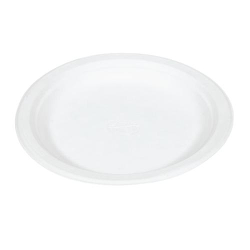 Chinet Round White Plate - 220mm 8 3/4" (Sleeve 125)