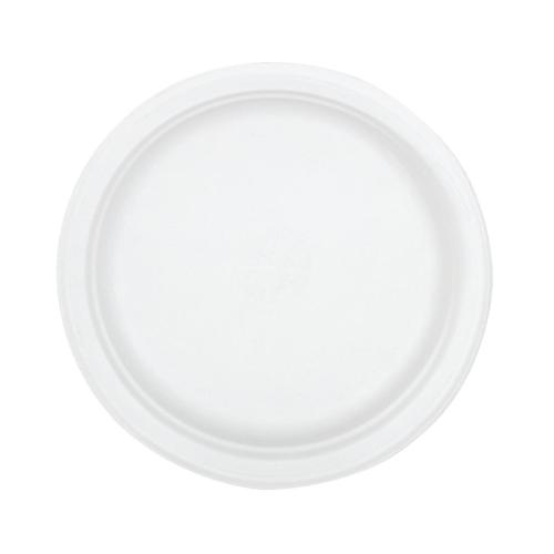 Chinet Round White Plate - 220mm 8 3/4" (Sleeve 125)
