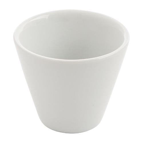 Olympia Whiteware Conical Ramekin White - 100ml 3 3/10fl oz (Box 12)