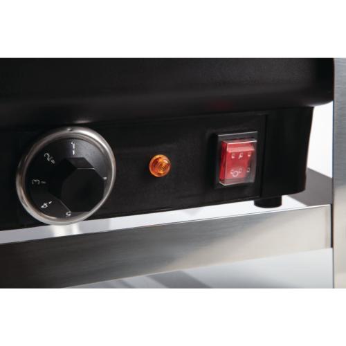 Olympia Electric Chafing Deep Dish Pan with Stand - 100mm 4"