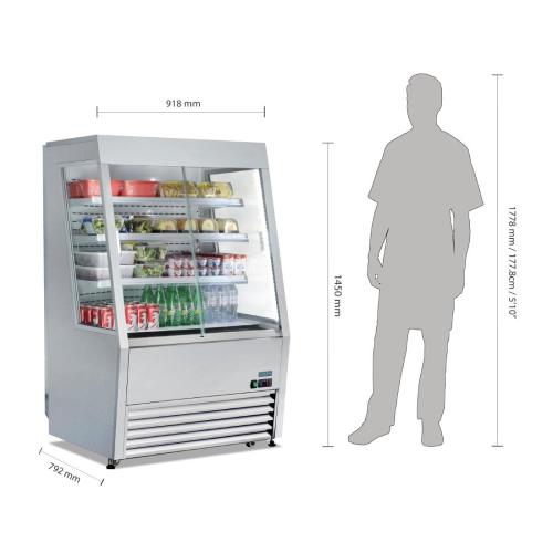 Polar G-Series Multideck Display Fridge - 918mm
