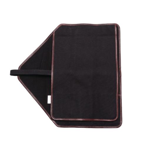 Boldric Black Canvas Knife Bag 6 Pocket