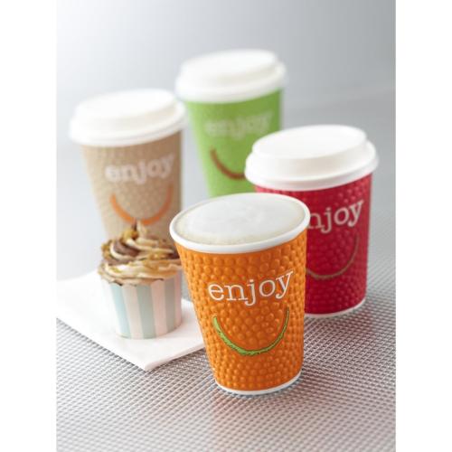 Enjoy Double Wall Paper Hot Cups - 9oz (Box 875)
