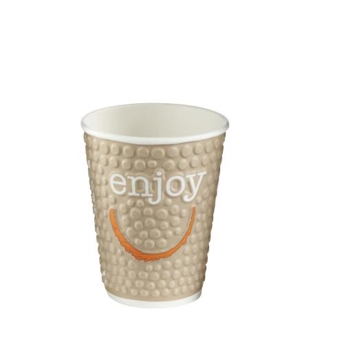 Enjoy Double Wall Paper Hot Cups - 9oz (Box 875)