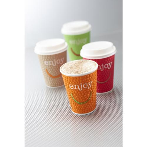 Enjoy Double Wall Paper Hot Cups - 12oz (Box 680)