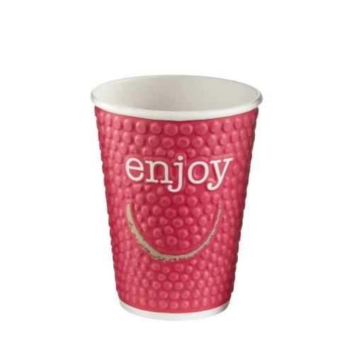 Enjoy Double Wall Paper Hot Cups - 12oz (Box 680)