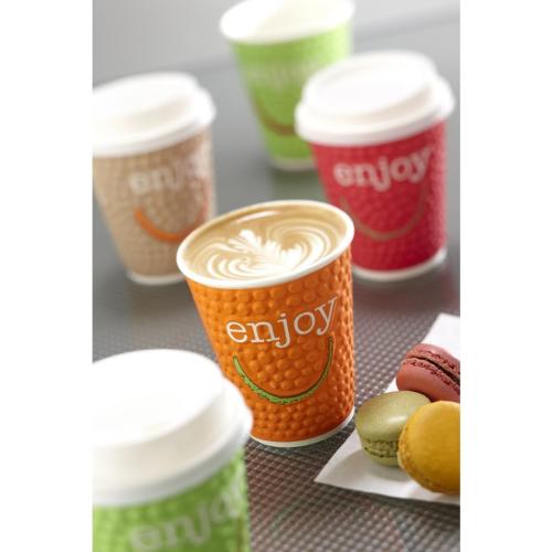 Enjoy Double Wall Paper Hot Cups - 12oz (Box 680)