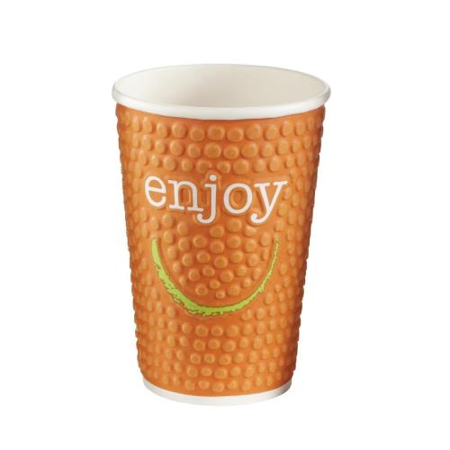 Enjoy Double Wall Paper Hot Cups - 16oz (Box 560)