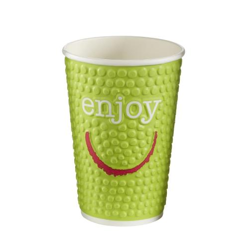 Enjoy Double Wall Paper Hot Cups - 16oz (Box 560)