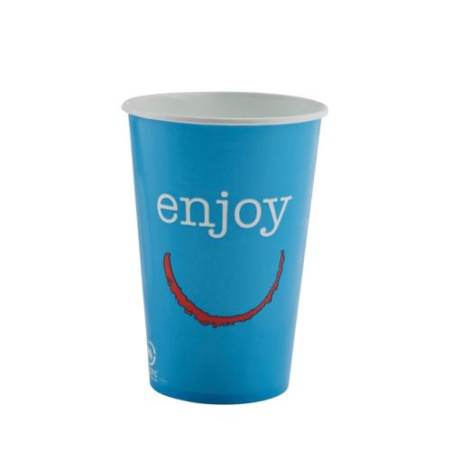 Enjoy Paper Cold Cups - 16oz (Box 1000)