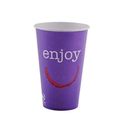 Enjoy Paper Cold Cups - 16oz (Box 1000)