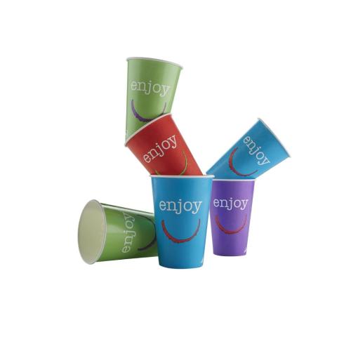 Enjoy Paper Cold Cups - 22oz (Box 1000)