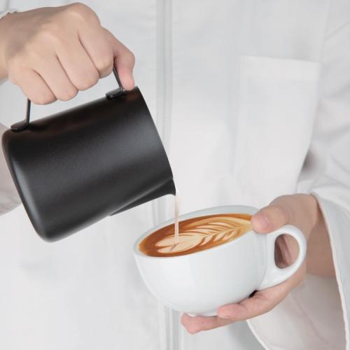 Olympia Black Non-Stick Milk Jug - 570ml 19.2fl oz