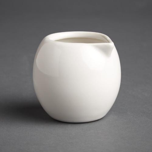 Olympia Cafe Milk Jug White - 70ml 2 3/10fl oz (Box 6)