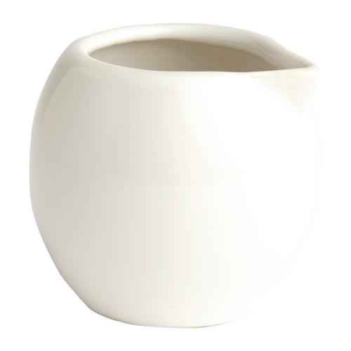 Olympia Cafe Milk Jug White - 70ml 2 3/10fl oz (Box 6)
