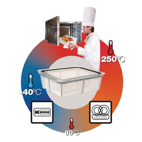 Araven Silicone Container GN - 1/3 4Ltr & Airtight Lid
