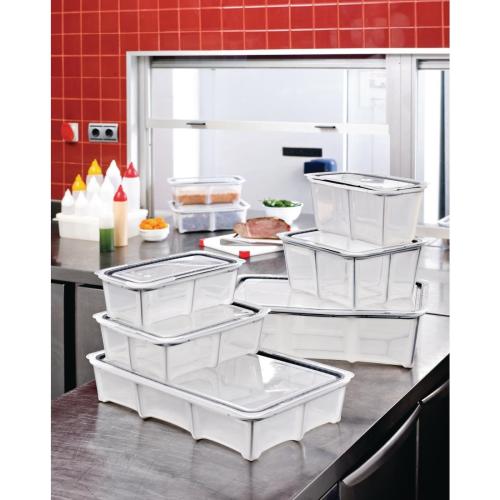 Araven Silicone Container GN - 1/2 9.5Ltr & Airtight Lid