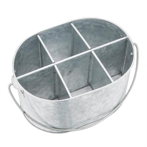 Olympia Galvanised Table Tidy - 135(H)x240(W)x175(D)mm