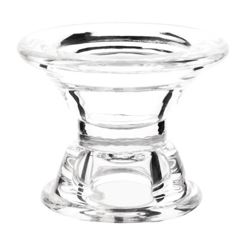 Olympia Glass Candle Holder for Tapered Candles (Box 6)