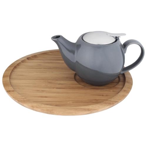Olympia EUTR Bamboo Serving Plate - Recess Fits GM593-6 GP460 GP463 GP466 GP469