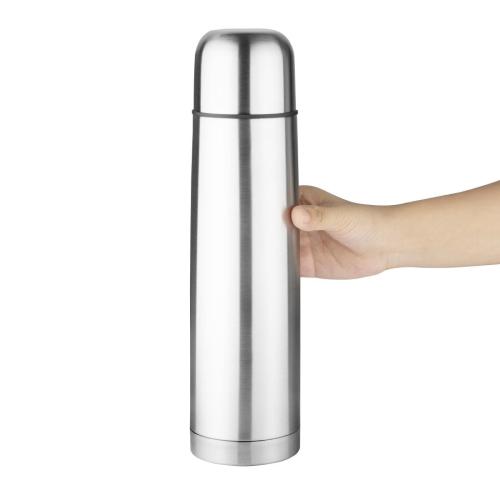 Olympia Vacuum Flask Stainless Steel - 1Ltr 33.8fl oz
