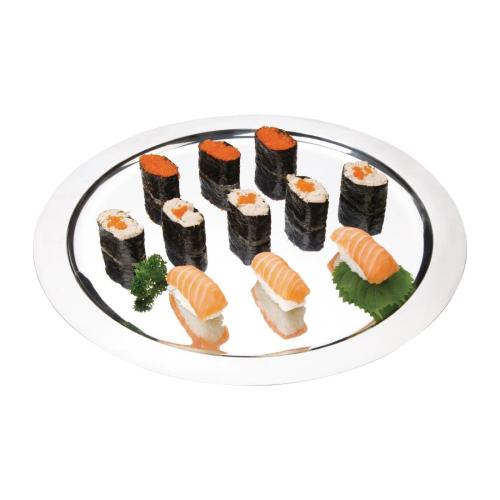 Olympia Round St/St Tray - 400mm