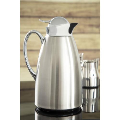 Olympia Chromed Vacuum Jug - 1Ltr 33.8fl oz