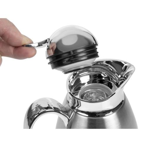 Olympia Chromed Vacuum Jug - 1Ltr 33.8fl oz