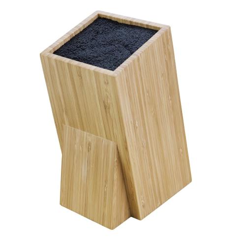 Vogue Wooden Universal Knife Block - 245x120x155mm 9 1/2x4 3/4x6"