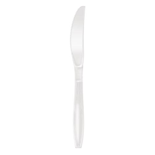 Fiesta Heavyweight Plastic Knife Clear (Pack 100)