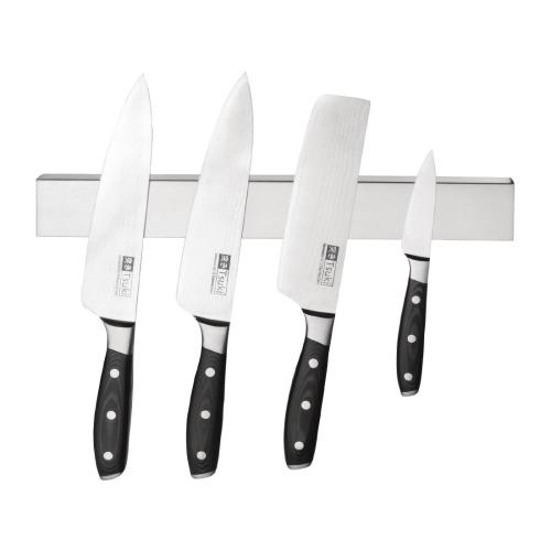 Vogue Magnetic Knife Rack St/St - 360mm 14"