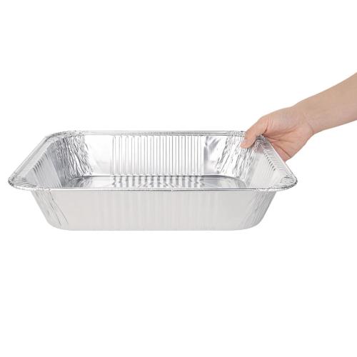 Fiesta Recyclable Foil Container - GN 1/2 3.5Ltr 320x260x67mm (Pack 5)