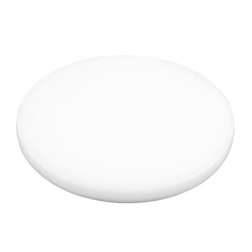 Hygiplas Chopping Board Round White - 14"