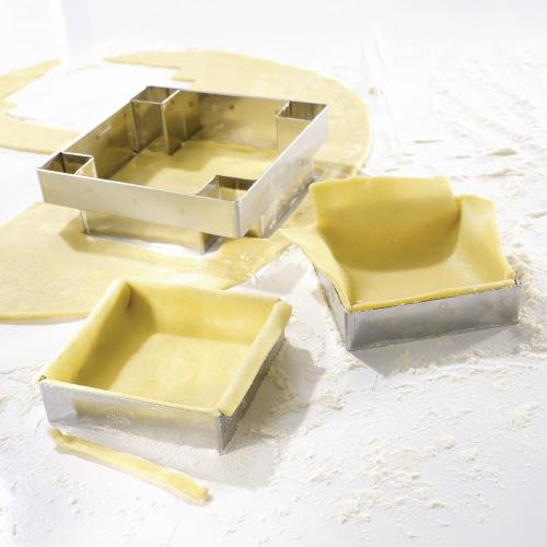 MatferBourgeat Mozaik Square Tartlet (Pack 4)